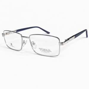 VEBA Silver & Navy Blue Two-Tone