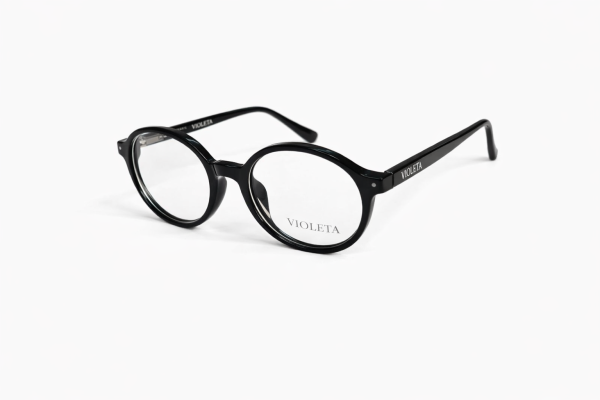 VIOLETA Round frame with a classic